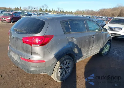 2015 Kia Sportage Lx z USA, uszkodzony, nr VIN KNDPB3AC0F7683501